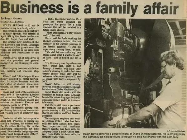 Founding Brothers of D&D Manufacturing